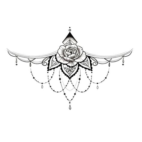 underboob tattoo name|Sternum Tattoo: 30 Design Ideas to Try